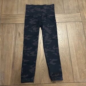 SPANX Black Camouflage Leggings